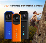 New Panoramic Camera 720 Dual Lens 4.0MP WiFi VR Camera Vedio Full HD Action Cam Panorama 1920*960 Video DVR Cam