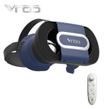 RITECH VRGO Original VR Glasses for Smartphone HD Vision VR 3D Glasses with Bluetooth Games Controller for Samsung S7
