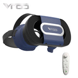 RITECH VRGO Original VR Glasses for Smartphone HD Vision VR 3D Glasses with Bluetooth Games Controller for Samsung S7